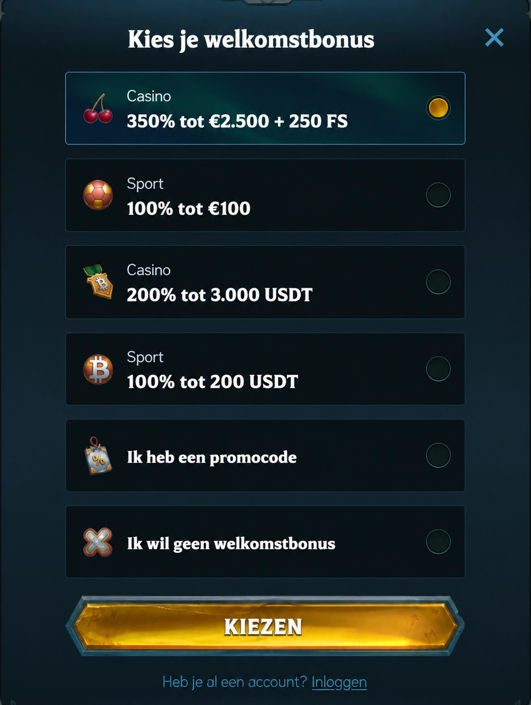 carinabet casino registration